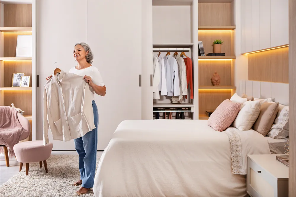 Determine o estilo do quarto de casal