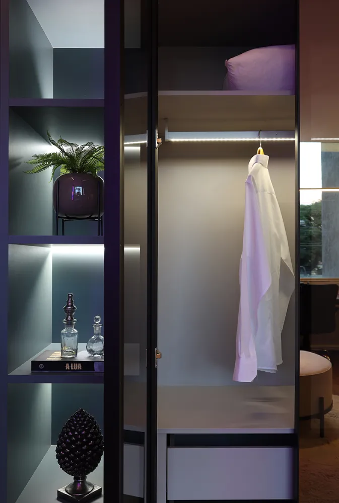 Um design inteligente faz bom uso de todo espaço disponível