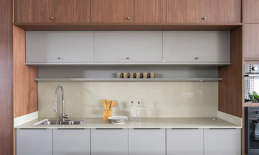 cozinha planejada com armários planejados