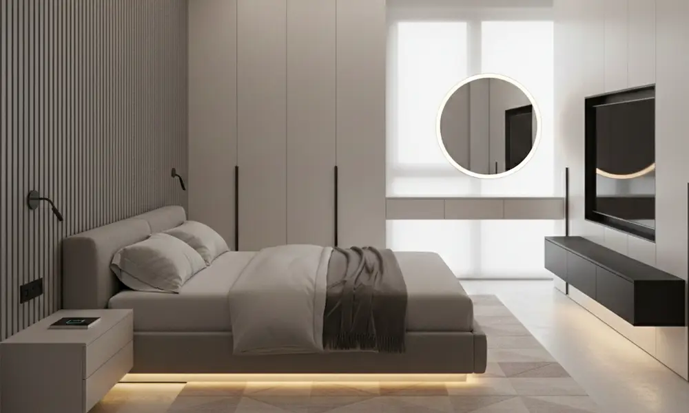 dormitório planejado Estilo moderno