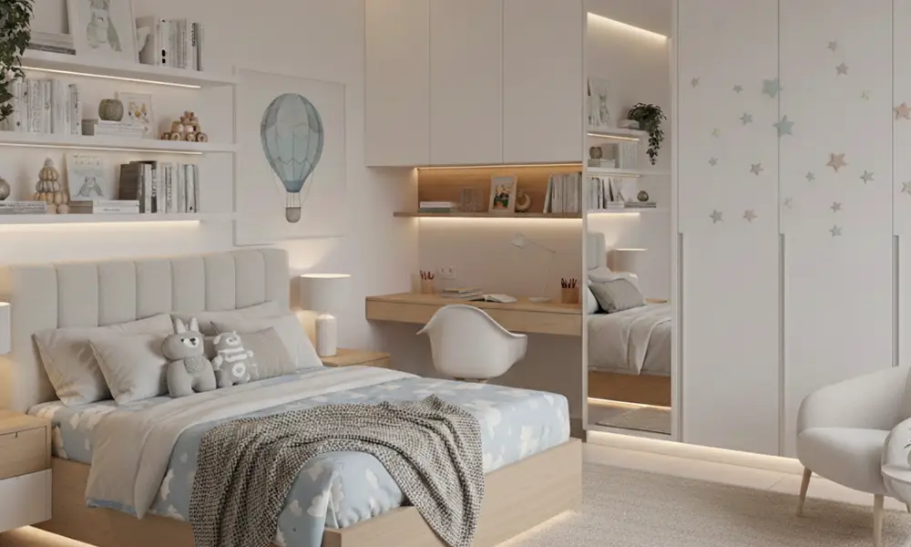 dormitório planejado Estilo infantil temático