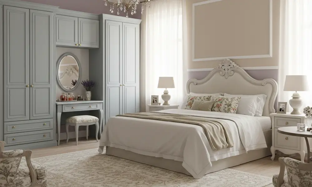 dormitório planejado Estilo provençal