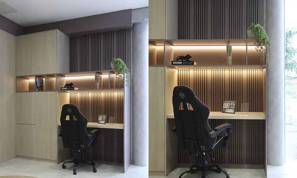 Ergonomia no home office planejado