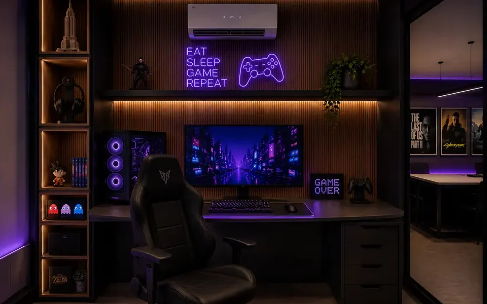 quarto gamer