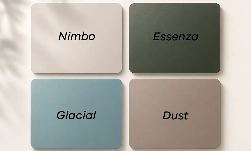 cores disponiveis