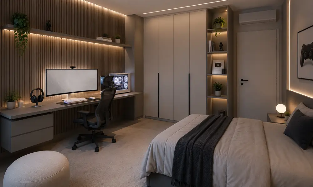 quarto gamer
